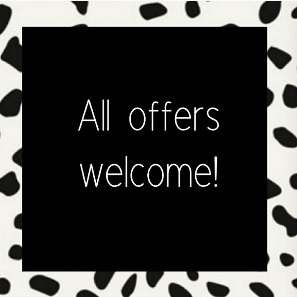All offers welcome